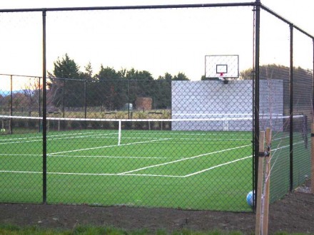 Club Tennis Court Fencing 2
